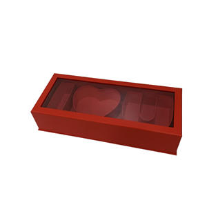 День Святого Валентина, я люблю тебя, прямоугольная коробка для цветов с буквами, вечная Цветочная коробка, в которой можно хранить шоколад - Product Image 2