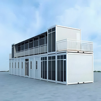 Bâtiment de magasin de détail en conteneur modulaire préfabriqué Maison en conteneur pour centre commercial Maison