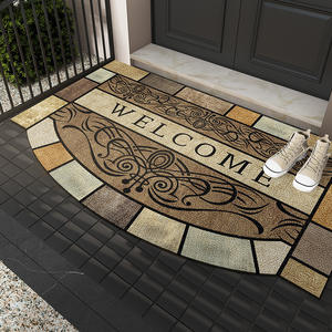 Alfombra de bienvenida con diseño de pájaros, rectangular, de fibra de poliéster, antideslizante, para la entrada del hogar - Product Image 2