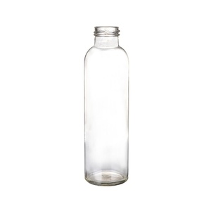 12oz 200ml 500ml 투명 원형 음료 유리병 냉간 압축 주스 병 밀폐 나사 캡 - Product Image 5