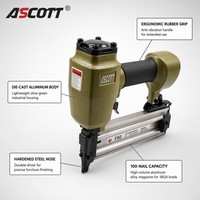 Pistolet à clous pneumatique OEM personnalisé, cloueur de finition à air 18 GA pour l'assemblage de meubles en bois et outils de menuiserie