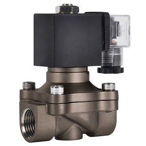 Vanne solénoïde à eau et à gaz en acier inoxydable et en laiton COVNA 2w31 normalement fermée 12V 24V Mini vanne solénoïde à diaphragme - Product Image 3