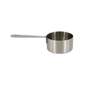 Vendita calda popolare di grado alimentare in acciaio inox 304 135ml di misura cucchiaio tazza per la cucina