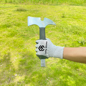 CHUANGYING قطع مستوى 5 سلامة البناء تنفس النتريل انخفض الثقيلة العمل الرياضي القفاز - Product Image 4