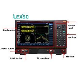 Analyseur portable Ceyear 4042d avec plage de fréquences de 9 kHz à 20 GHz, prise en charge OEM personnalisée Lexso - Product Image 4