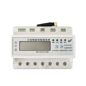 DTSY5188 Internet triphasé des objets WIFI compteurs intelligents affichage LCD impulsion Port RS485 DL/T 645-2007 Modbus-RTU vente d'usine