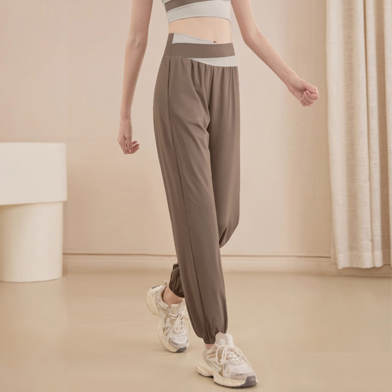 Yoga Pants For Women Loose Fit High Elasticity Casual Outdoor Running Training Fitness High Waisted Sports Pants