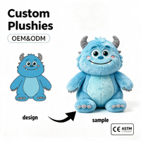 Peluche Dragon Personnalisée CE ASTM, Rembourrée en Coton, Douce, pour Enfants, Bébé, Coussin Dinosaure, Jouet en Peluche
