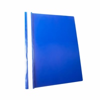 Dossier de présentation en plastique PP transparent imperméable de taille A4, épaisseur 0,18 mm, avec couleurs personnalisées pour l'école et le bureau
