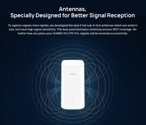 Original <strong>Huawei</strong> <strong>5G</strong> <strong>CPE</strong> <strong>Pro</strong> 2 H122-373 <strong>5G</strong> Router Original <strong>5G</strong> <strong>CPE</strong> <strong>PRO</strong> 2 Unlocked H122-373 WiFi 6 Router for <strong>HUAWEI</strong> H122-373 - Product Image 6