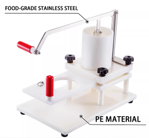 Machine à faire des tourtes à la <span class=keywords><strong>viande</strong></span> et des hamburgers manuelle, marque JUNLAN, garantie 1 an, facile à utiliser - Product Image 3