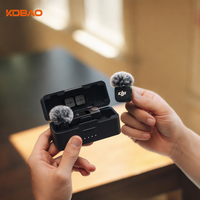 Micro Cravate Professionnel Sans Fil Kdbao MIC 3 pour Diffusion en Direct, Interview, Vlog