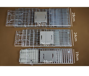 Gabbia trappola per animali pieghevole per topi e opossum e procioni e gatti selvatici gatti randagi gabbia per gatti - Product Image 2