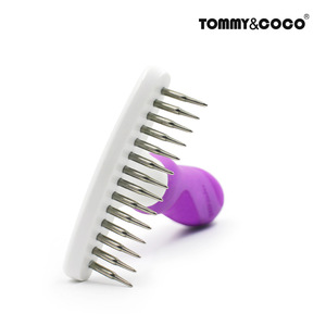 Peine de rastrillo para mascotas de tamaño personalizable, peine depilatorio para uñas para gatos y perros, suministros para mascotas, herramienta de depilación - Product Image 3