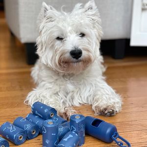 Sacs à déjections canines personnalisés imprimés avec logo pour la distribution au détail et en gros - Product Image 5