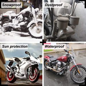 四季防水户外保护摩托车罩通用适合防尘雨淋天气 - Product Image 4