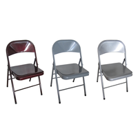 Chaise pliante noire empilable commerciale pas chère pour événements, mariages, fêtes, maison et bureau – Chaise pliante en plastique pour la vente en gros