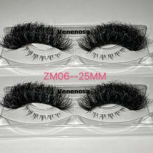 Caja de pestañas personalizada de leopardo brillante para tiras de pestañas pelo de visón 25mm pestañas postizas venta al por mayor proveedor de pestañas de lujo - Product Image 6