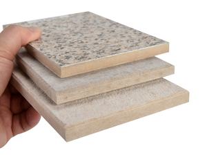 モダンデザイン段ボールセメント繊維ボード磨かれた外壁パネル屋内用途 - Product Image 5