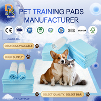 Almohadillas de Entrenamiento para Cachorros, Absorbentes, para Perros y Gatos, para Uso en Interiores