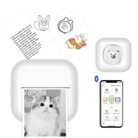 Nouveautés 2026 Mini imprimante portable Produits tendance Étiquette thermique autocollante Imprimante photo USB X7 Petite imprimante 57MM