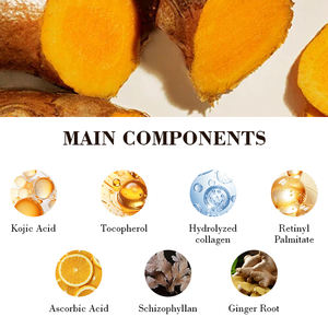 Oem/odm קליפה כורכום את הקולגן הלבנת ג 'ל מסכת 75 מ "ל קוריאני skincare קוג' י חומצה כורכום לילה גלישת פנים - Product Image 3