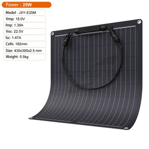 Paneles Solares Flexibles de 25 Vatios y 18 Voltios para Agricultura y Aplicaciones Fuera de la Red - Product Image 1