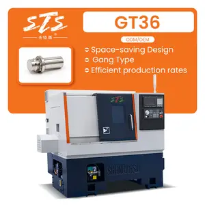 Gang Type CNC Lathe Driving Manufacturing Innovation CNC lathe for flanges and fittings