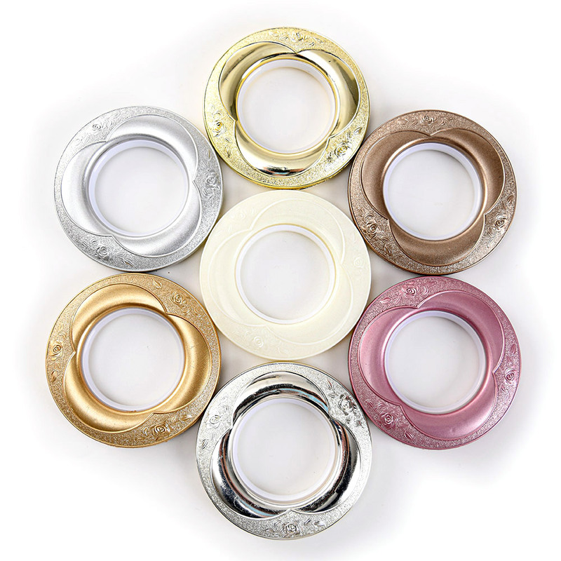 Window Rose Style Curtain Eyelets Curtain