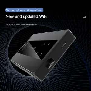 10000MAh Pin Kuwfi 150Mbps Tốc Độ Cao 4G Sim Thẻ Router Không Dây RJ45 Cổng Pocket Wifi 4G LTE Router