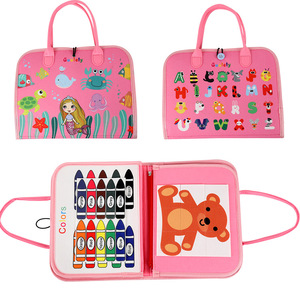 Tablero de Actividades de Fieltro de Fibra Sintética con Certificación CE y CPC, Tablero de Vestir para Niños, Juguete Educativo Temprano DIY para Niños Pequeños - Product Image 3
