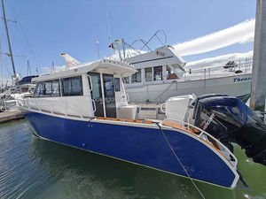 Barca da Pesca in Alluminio con Cabina Chiusa <span class=keywords><strong>a</strong></span> V Profondo, Imbarcazione Veloce per il Tempo Libero, Yacht in Alluminio da 9 Metri, Nave Sportiva per il Piacere - Product Image 3