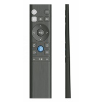 Télécommande IR/ RF, design magnifique avec interface USB et batterie au lithium, pour smart tv bien connu,