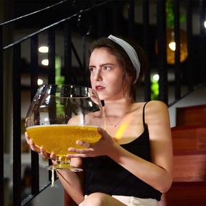 Jarras de Cerveza Transparentes Gigantes Creativas, Copas Extra Grandes para Fiestas, Copas Octagonales para Vino, <span class=keywords><strong>Brandy</strong></span> y Cerveza - Product Image 4