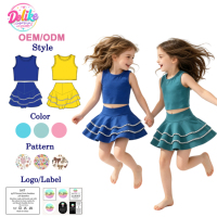 Vêtements de sport pour enfants, ensemble deux pièces pour enfants, design personnalisé, survêtements pour enfants, vêtements sans manches pour enfants