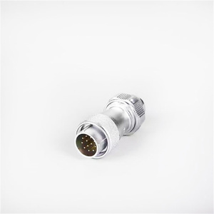 Prise d'aviation XLW WF20 <span class=keywords><strong>JTE</strong></span> KZM avec douille arrière 234567891215 broches – Normale / Inversée - Product Image 1