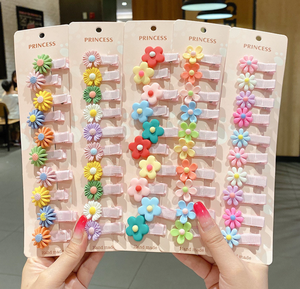 Pinza <span class=keywords><strong>de</strong></span> Pelo Infantil <span class=keywords><strong>de</strong></span> Plástico Hecha a Mano con Diseño <span class=keywords><strong>de</strong></span> Dibujos Animados, Pequeña y Linda, Tipo Pico <span class=keywords><strong>de</strong></span> Pato, No Daña el Cabello, Ideal para Regalo - Product Image 2