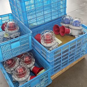 Không Thấm Nước Báo động còi báo động 40W 180db chống cháy nổ âm thanh và hình ảnh báo động xâm nhập khẩn cấp còi báo động với Sừng Lớn - Product Image 6