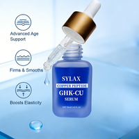 Serum Wajah Anti-Penuaan Organik SYLAX - Solusi Kulit dengan Kolagen, Peptida Tembaga GHK-Cu & Peptida Snap-8