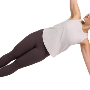 Camiseta sin Mangas de Punto Transpirable de Secado Rápido para Mujer, para Correr, Yoga, Ejercicio Informal, con Logotipo Frontal - Product Image 4