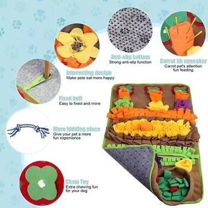 Tapis naturel personnalisé pour chiens, alimentation lente et friandises, grand tapis à renifler 32 ''X 20'' pour chiens - Product Image 2