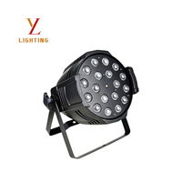 Projecteur LED Zoom PAR à angle de faisceau réglable RGBW DMX Sonore Automatique en Aluminium pour Événements, Fêtes et Églises