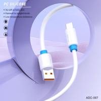 Câble Micro USB Type-C TPE de bonne qualité 3A, résistant aux pannes, charge rapide et transfert de données pour iPhone/Samsung/Xiaomi/Huawei