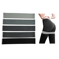 Bandes de Résistance Mini Loop en Latex Naturel de Haute Qualité à 5 Niveaux pour le Sport, le Pilates et l'Entraînement en Salle de Sport, Logo Personnalisé, Vente en Gros