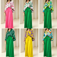 2026 Prix d'usine en gros Ensemble décontracté mode européenne et américaine pour femme, ensemble pantalon rayé à manches longues pour femme, collection printemps