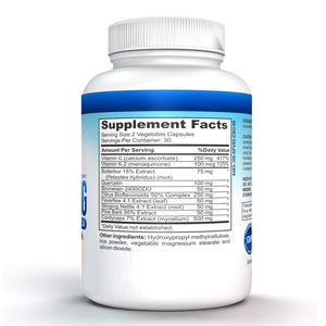 OEM ODM personalizado etiqueta privada cápsulas de desintoxicación de pulmón sistema respiratorio natural salud suplemento de apoyo inmunológico para adultos - Product Image 2