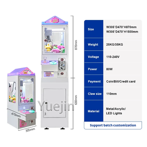 Machine de <span class=keywords><strong>jeu</strong></span> à griffes personnalisée en métal, modèle Toy Story, à monnayeur avec accepteur de billets, équipement d'arcade de divertissement et de cadeaux - Product Image 4