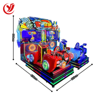 Yuejin 2 joueurs simulateur vidéo Machine de jeu d'arcade de course de moto à jetons