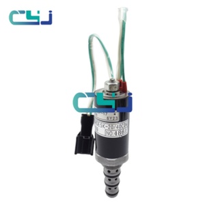 EC210B Excavator Hydraulic Pump Solenoid Valve KDRDE5K20 40C04109 SKX5P17209 Excavator Spare Parts - Product Image 2