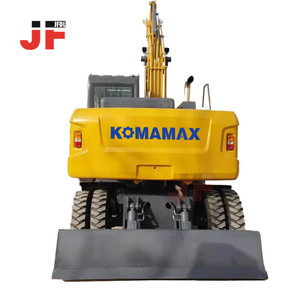Excavatrice sur roues PW150, machine lourde de 14 tonnes avec une capacité de godet de 0,60 m³ et une force de creusement de <span class=keywords><strong>115</strong></span> KN - Product Image 3